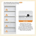 5 Tiers Of Home Decor Bookshelves Blade & Thread