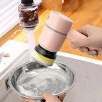 Electric Cleaning Brush With 3 Brush Heads For Multifunctional Cleaning Blade & Thread