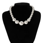 ball chain necklace Heart Pendant Choker Collar nowadaysfashion