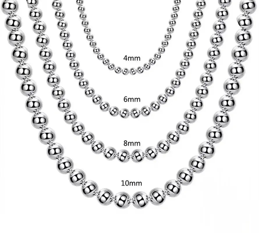 ball chain necklace - Blade & Thread