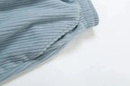 Basic Pocket High Waist Trousers Corduroy Streetwear Long Bottoms nowadaysfashion