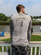 Bass Graphic Performance Tee White Water Life