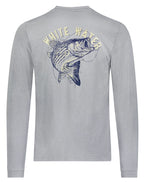 Bass Graphic Performance Tee White Water Life