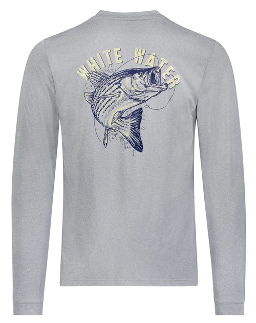 Bass Graphic Performance Tee White Water Life