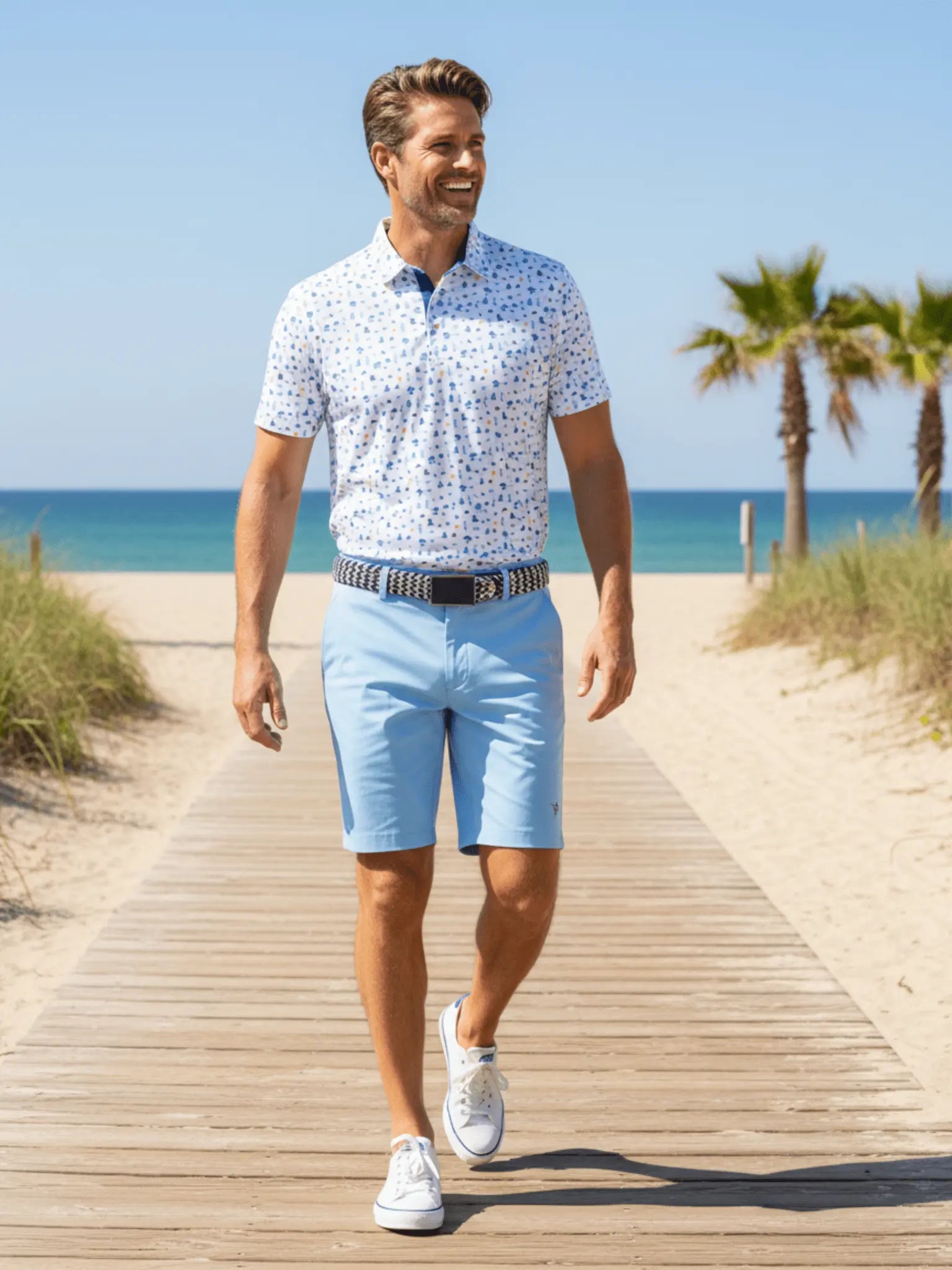 Beachside Performance Polo - Blade & Thread