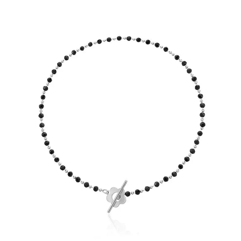 Beads Women's Neck Chain Kpop Pearl Choker Necklace Gold Color Jewelry On The Neck Pendant - Blade & Thread