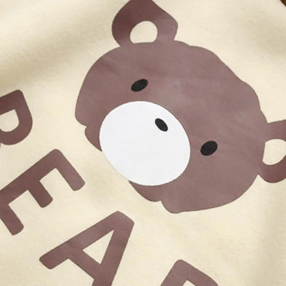Bear Cap Hoodies Sweatshirt Top Womens Long Sleeve Cute Sweat Hooded Jumper - Blade & Thread