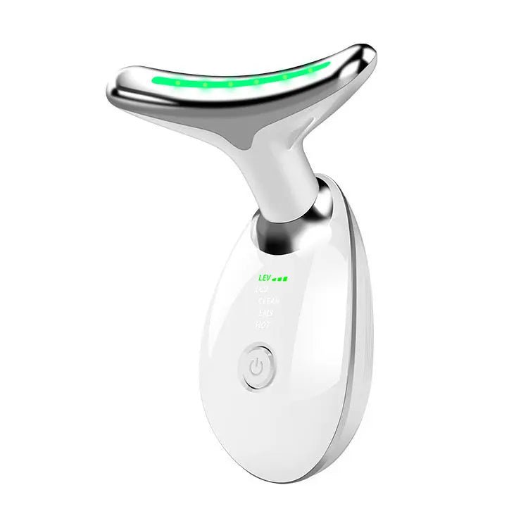 Beauty Facial Massager, 7 Color Wavy Acne Beauty Microcurrent Facial Device Skin Firming for Face Neck Beauty Device, - Blade & Thread
