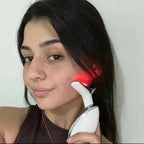 Beauty Facial Massager, 7 Color Wavy Acne Beauty Microcurrent Facial Device Skin Firming for Face Neck Beauty Device, - Blade & Thread