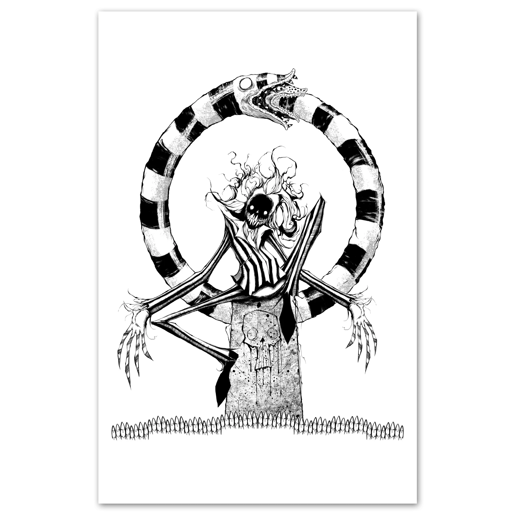 Beetlejuice Print Any Means Necessary Clothing