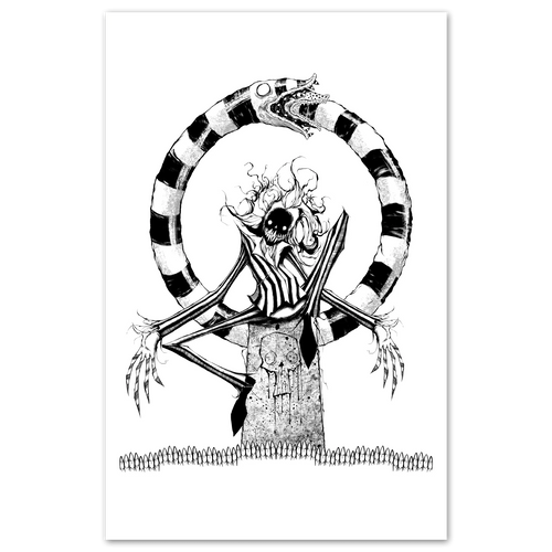 Beetlejuice Print Any Means Necessary Clothing