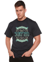 Best Surfing Men's Bamboo Viscose/Organic Cotton Short Sleeve Graphic T-Shirt Spun Bamboo
