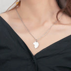 BFF Heart Shaped Friendship Birthstone Necklace with for 4 Friends nowadaysfashion