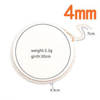 Big White Imitation Pearl Beads Choker Clavicle Chain Necklace For Women Wedding Jewelry nowadaysfashion