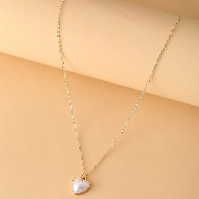 Big White Imitation Pearl Beads Choker Clavicle Chain Necklace For Women Wedding Jewelry nowadaysfashion