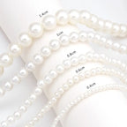 Big White Imitation Pearl Beads Choker Clavicle Chain Necklace For Women Wedding Jewelry nowadaysfashion