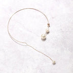 Big White Imitation Pearl Choker Necklace  Clavicle Chain Fashion Necklace nowadaysfashion
