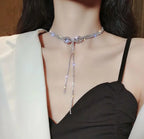Big White Imitation Pearl Choker Necklace  Clavicle Chain Fashion Necklace nowadaysfashion