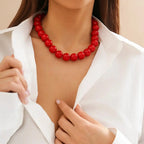 black bead necklace nowadaysfashion