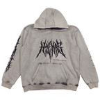 Bleached Fang Pullover Hoodie Any Means Necessary Clothing