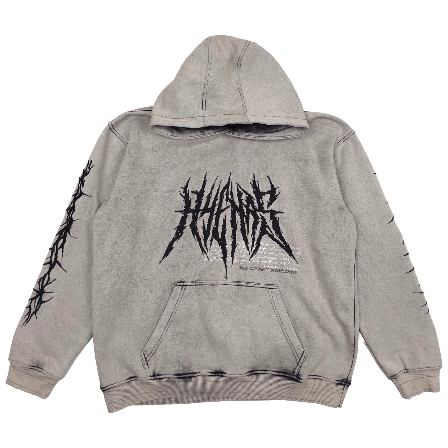 Bleached Fang Pullover Hoodie - Blade & Thread