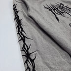 Bleached Fang Pullover Hoodie Any Means Necessary Clothing