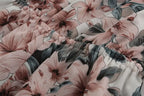 Bohemian Floral Print Ruffles Chiffon Shorts Jumpsuit Women Long Sleeve Off Shoulder Rompers nowadaysfashion