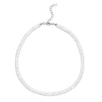 Bohemian Hawaii Puka White Clam Chips Shell Necklace nowadaysfashion