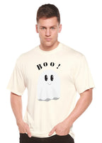 Boo Men's Bamboo Viscose/Organic Cotton Short Sleeve Graphic T-Shirt Spun Bamboo