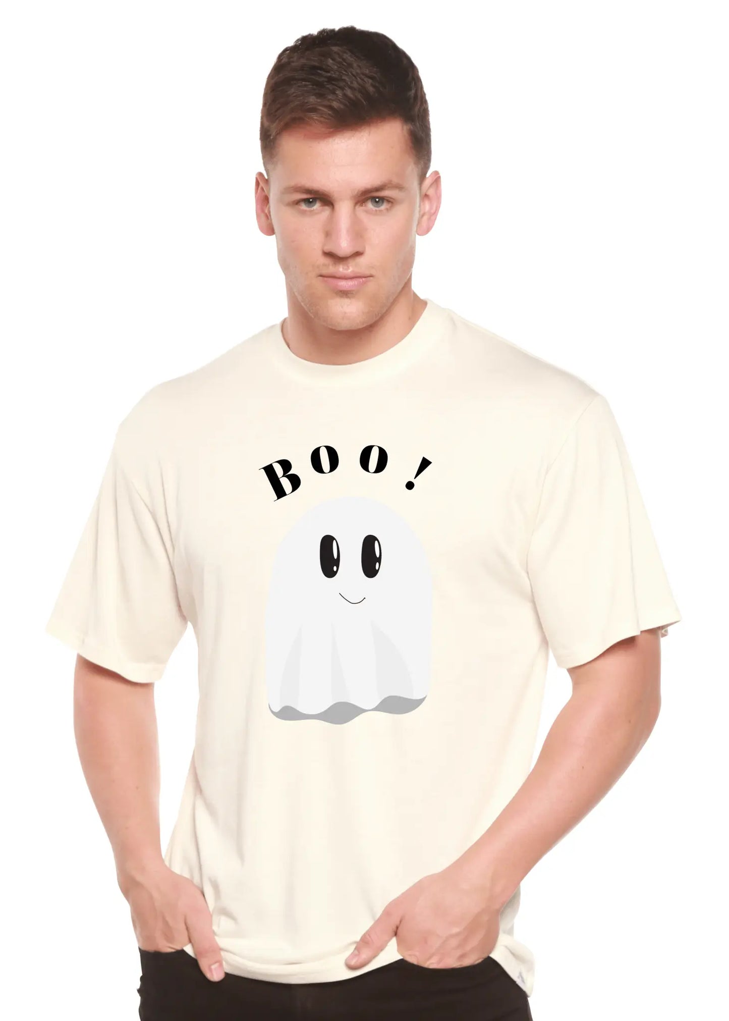Boo Men's Bamboo Viscose/Organic Cotton Short Sleeve Graphic T-Shirt - Blade & Thread