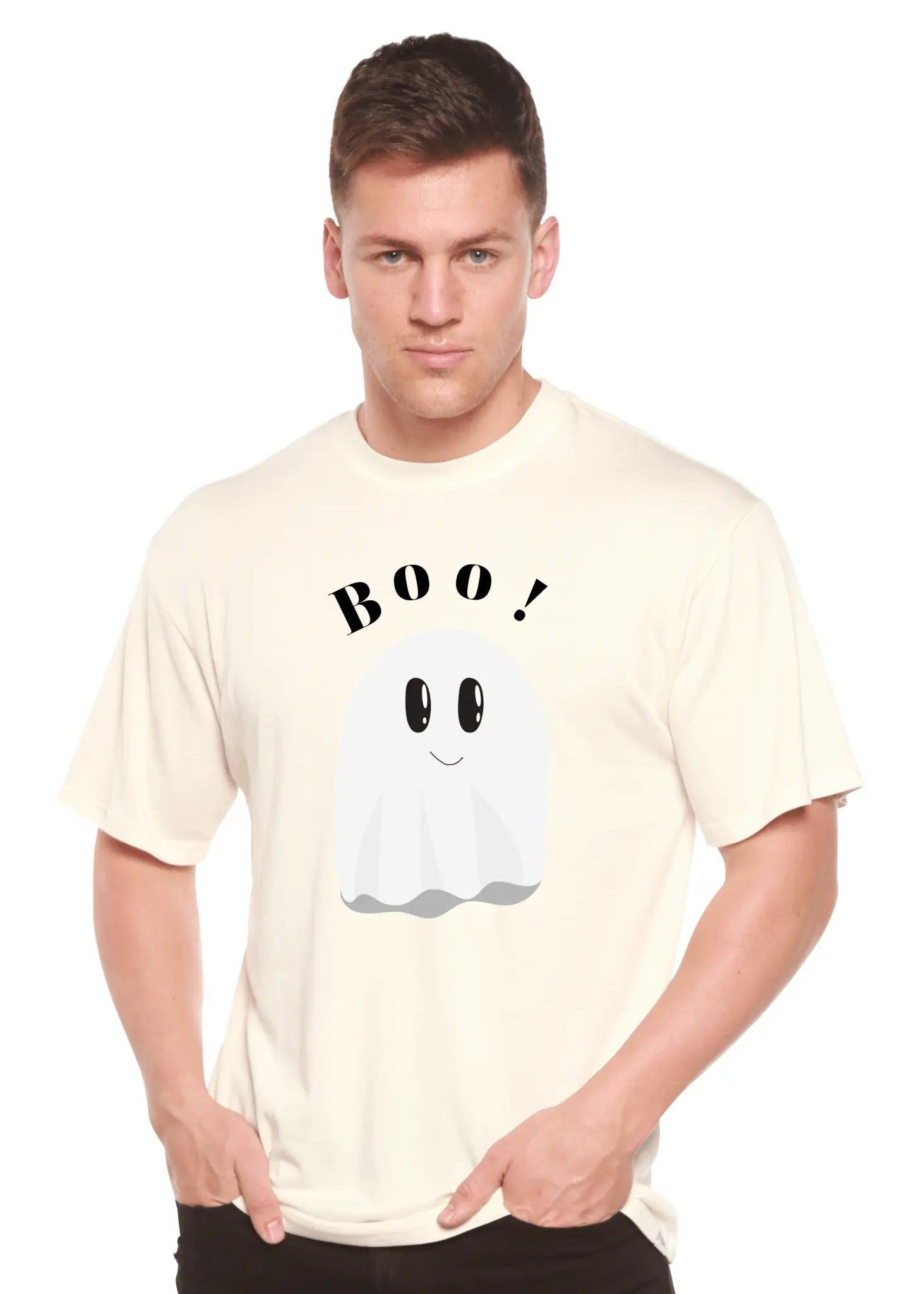 Boo Men's Bamboo Viscose/Organic Cotton Short Sleeve Graphic T-Shirt - Blade & Thread