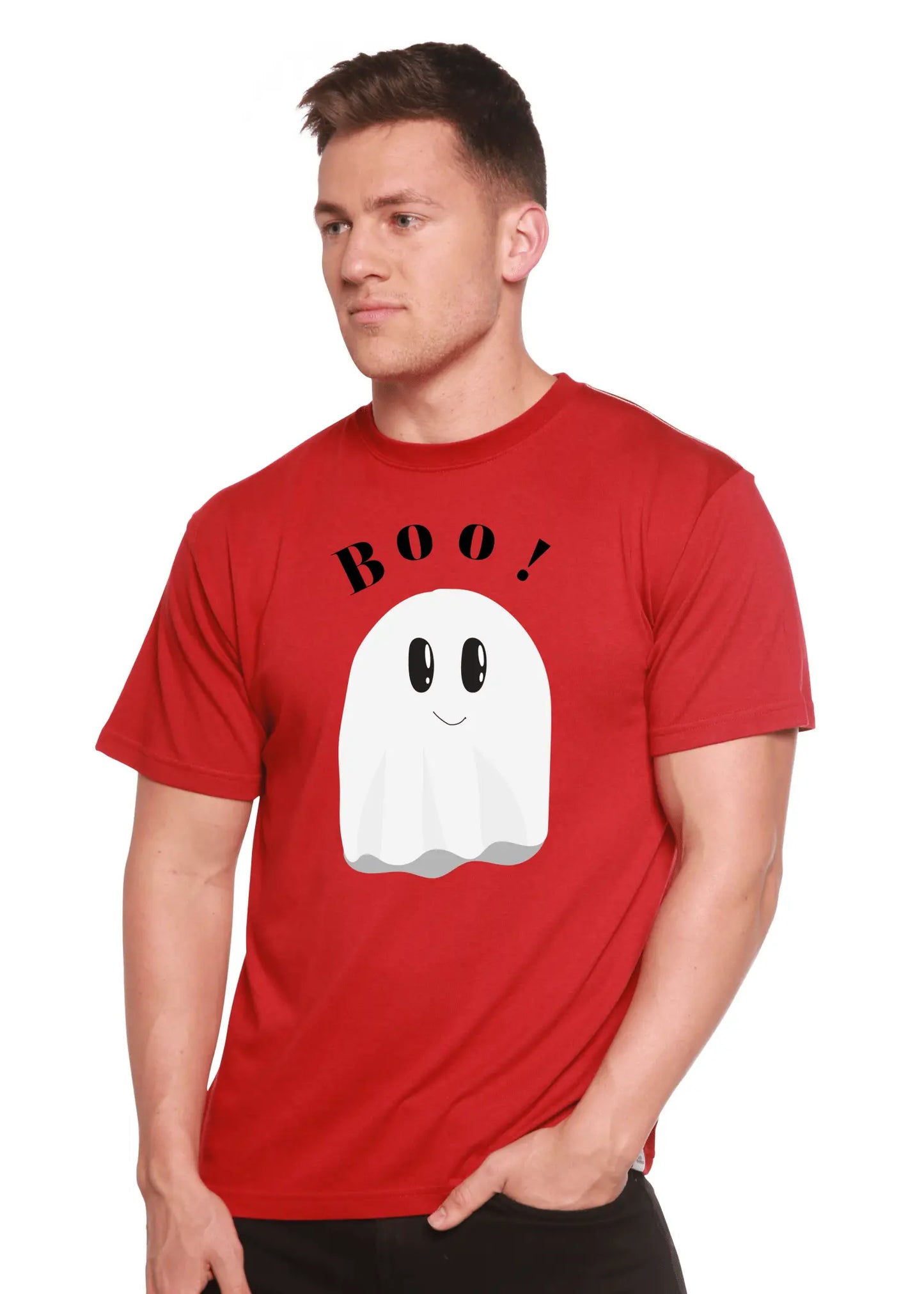 Boo Men's Bamboo Viscose/Organic Cotton Short Sleeve Graphic T-Shirt - Blade & Thread