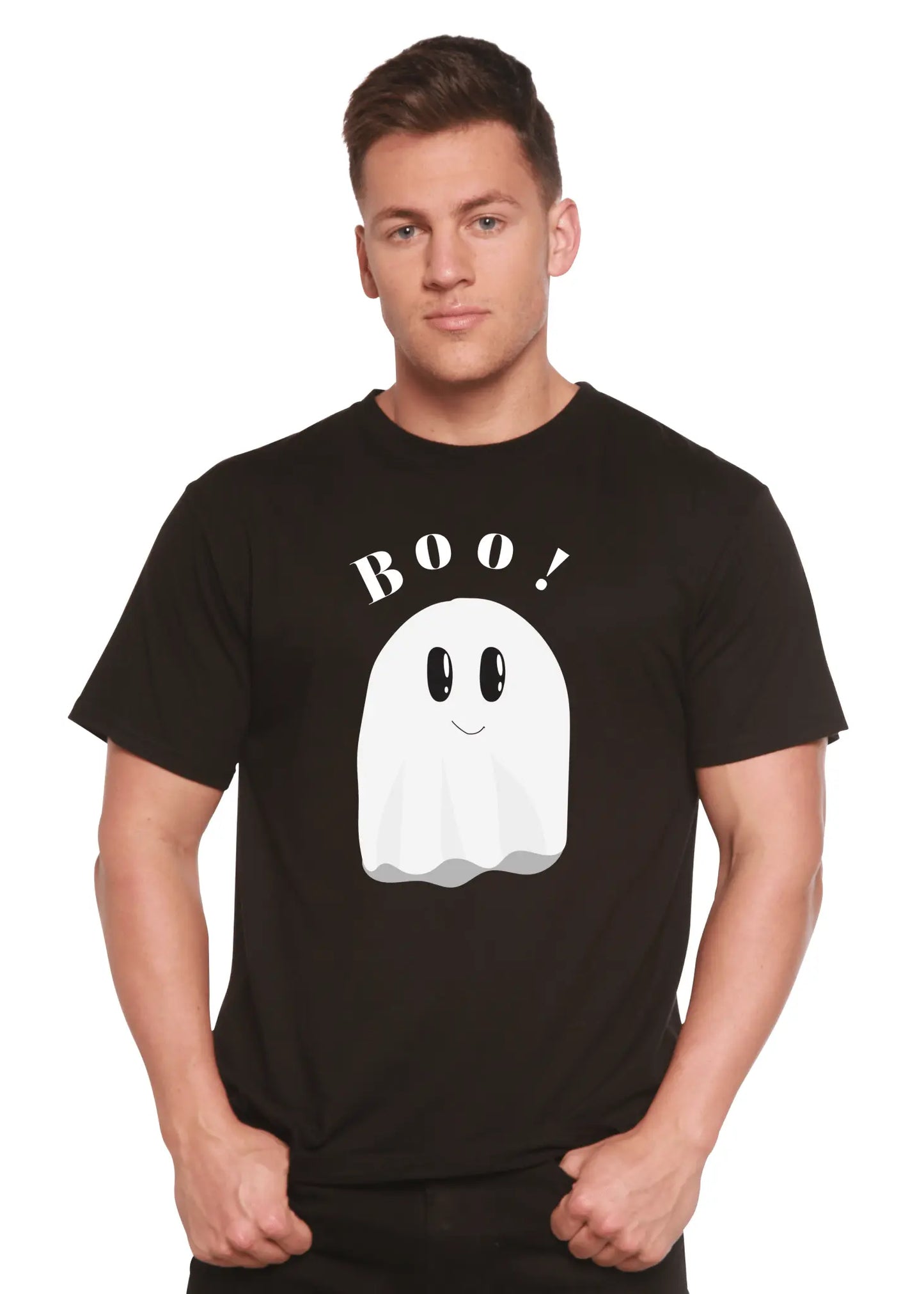 Boo Men's Bamboo Viscose/Organic Cotton Short Sleeve Graphic T-Shirt - Blade & Thread