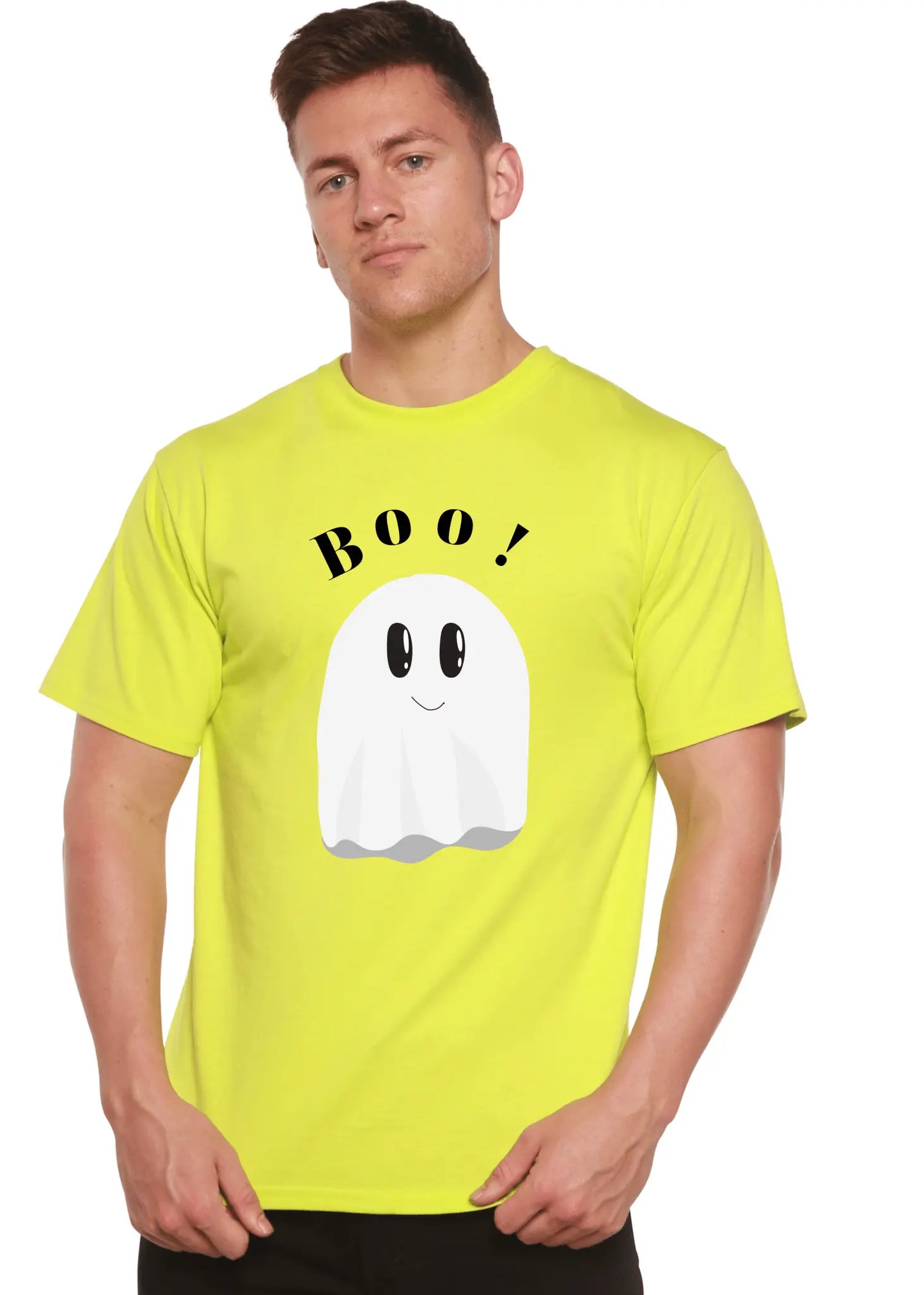 Boo Men's Bamboo Viscose/Organic Cotton Short Sleeve Graphic T-Shirt - Blade & Thread