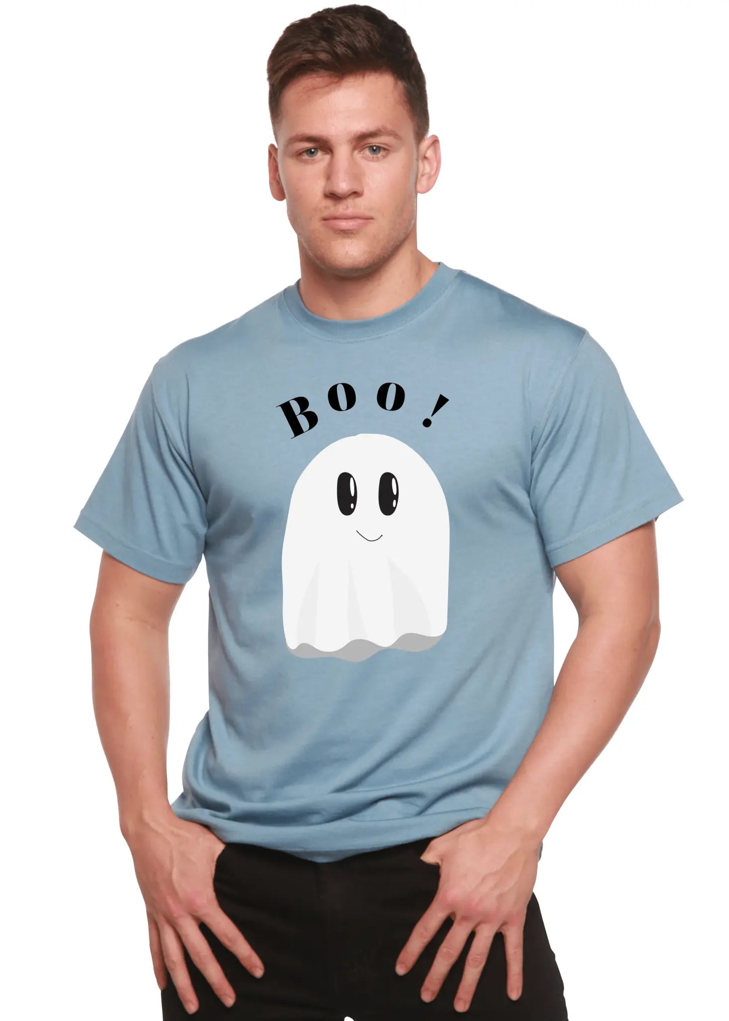 Boo Men's Bamboo Viscose/Organic Cotton Short Sleeve Graphic T-Shirt - Blade & Thread