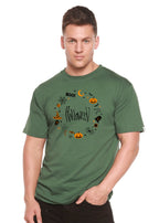 Bool Halloween Men's Bamboo Viscose/Organic Cotton Short Sleeve Graphic T-Shirt Spun Bamboo