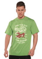 Born To Be Pilot Men's Bamboo Viscose/Organic Cotton Short Sleeve Graphic T-Shirt Spun Bamboo