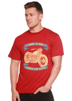 Born To Ride American Legend Men's Bamboo Viscose/Organic Cotton Short Sleeve Graphic T-Shirt Spun Bamboo