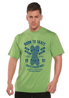Born To Skate Men's Bamboo Viscose/Organic Cotton Short Sleeve Graphic T-Shirt Spun Bamboo