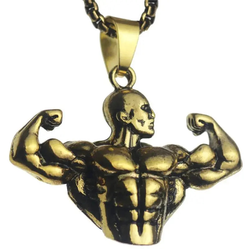 Boxing Glove Pendant Necklace Hip Hop Necklace Sports Fitness Gift - Blade & Thread