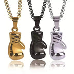 Boxing Glove Pendant Necklace Hip Hop Necklace Sports Fitness Gift nowadaysfashion