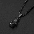 Boxing Glove Pendant Necklace Hip Hop Necklace Sports Fitness Gift nowadaysfashion