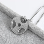 Boxing Glove Pendant Necklace Hip Hop Necklace Sports Fitness Gift nowadaysfashion