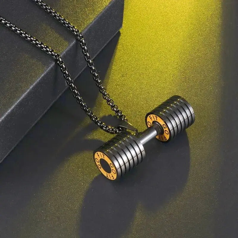 Boxing Glove Pendant Necklace Hip Hop Necklace Sports Fitness Gift - Blade & Thread