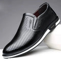 Brand Leather Shoes for Men Designer Loafers High Quality Adult Moccasins Men Driving Shoes Male Footwear Men's Formal Shoes HouPuZhou Shoe Store