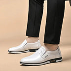 Brand Leather Shoes for Men Designer Loafers High Quality Adult Moccasins Men Driving Shoes Male Footwear Men's Formal Shoes HouPuZhou Shoe Store