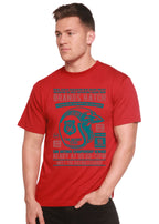 Brands Hatch Men's Bamboo Viscose/Organic Cotton Short Sleeve Graphic T-Shirt Spun Bamboo