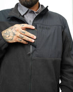 Bruin Fleece Zip Up - Black Off The Grid Surplus