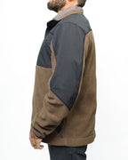 Bruin Fleece Zip Up- Major Brown Off The Grid Surplus