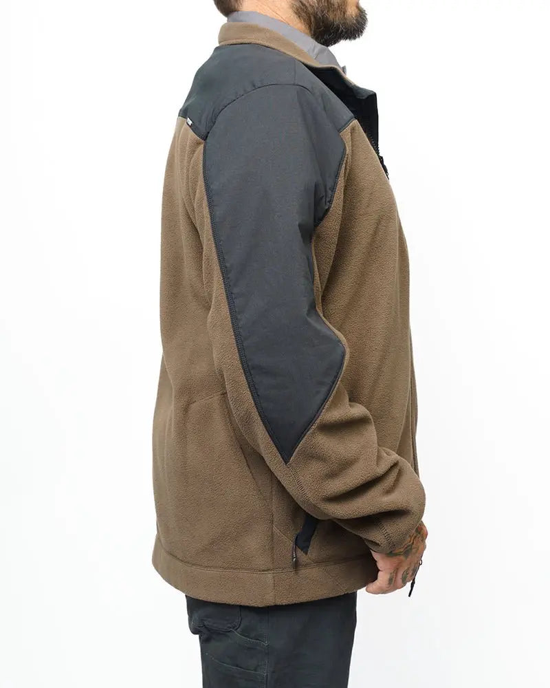 Bruin Fleece Zip Up- Major Brown - Blade & Thread